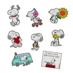 8 Piece Peanuts Enamel Pin Set^Erstwilder Discount