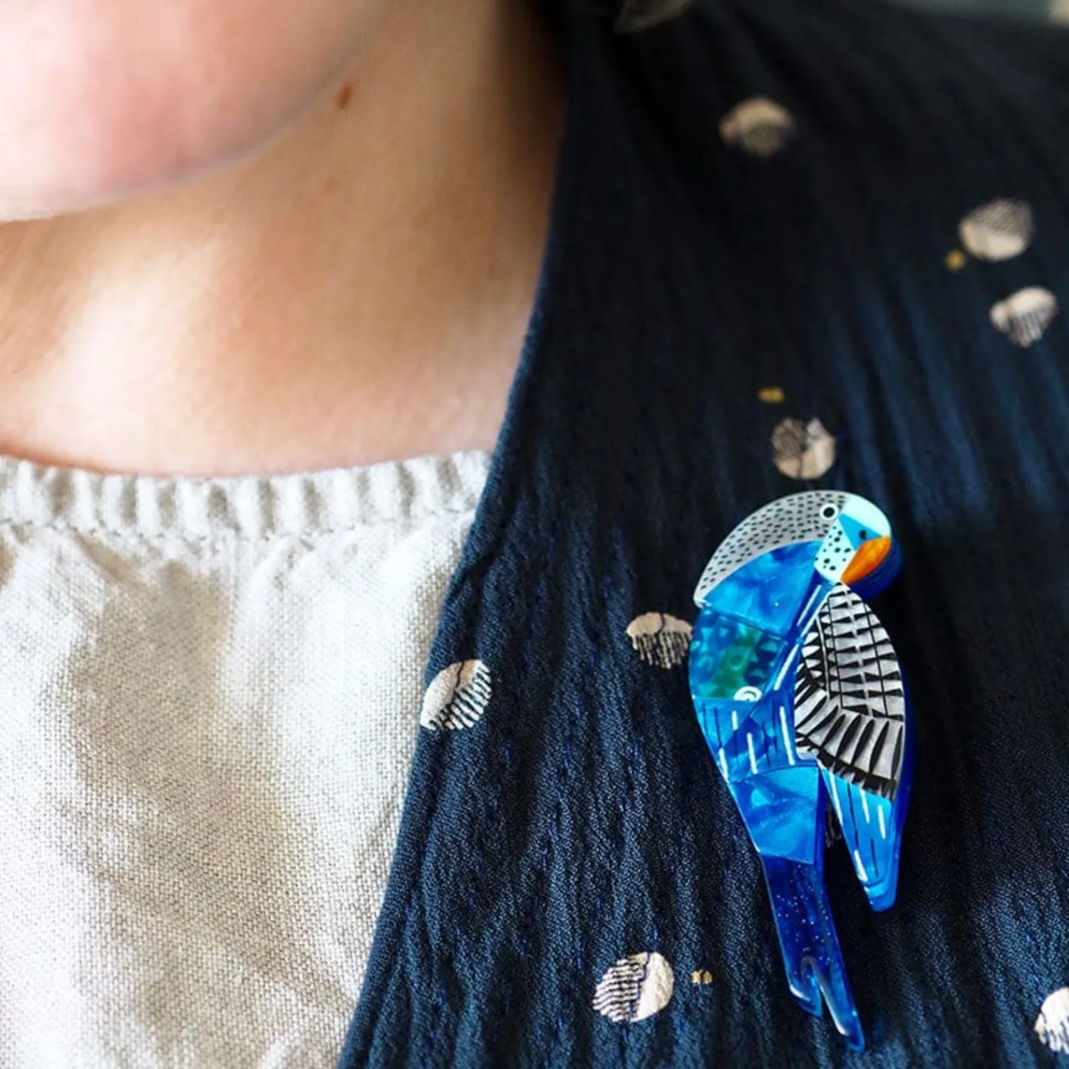 A Budgie Named Chirp Brooch^Erstwilder Discount