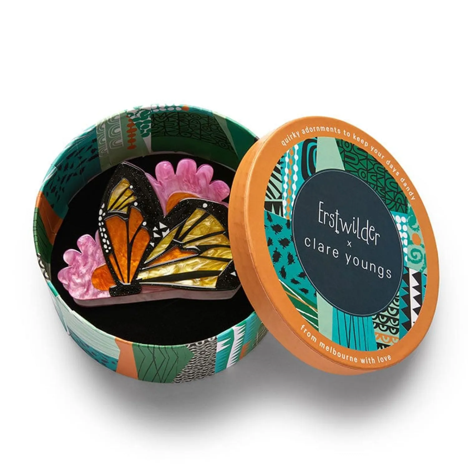 A Butterfly Named Flutter Hair Clip Claw^Erstwilder New