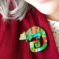 A Chameleon Named Pop Brooch^Erstwilder Best