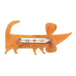 A Dachshund Named Bark Brooch^Erstwilder Sale
