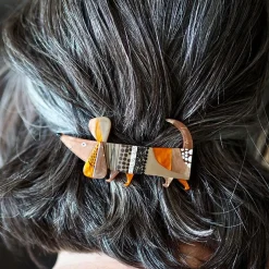 A Dachshund Named Bark Hair Clip Barrette^Erstwilder Clearance