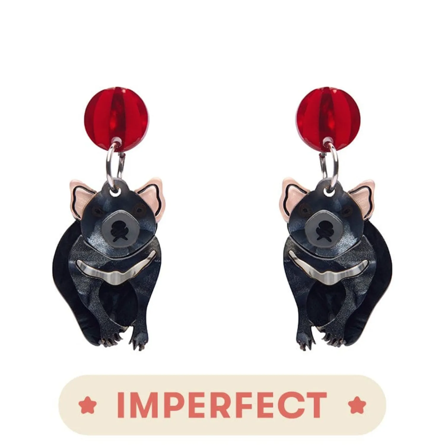 A Devilish Christmas Earrings (Imperfect)^Erstwilder Clearance
