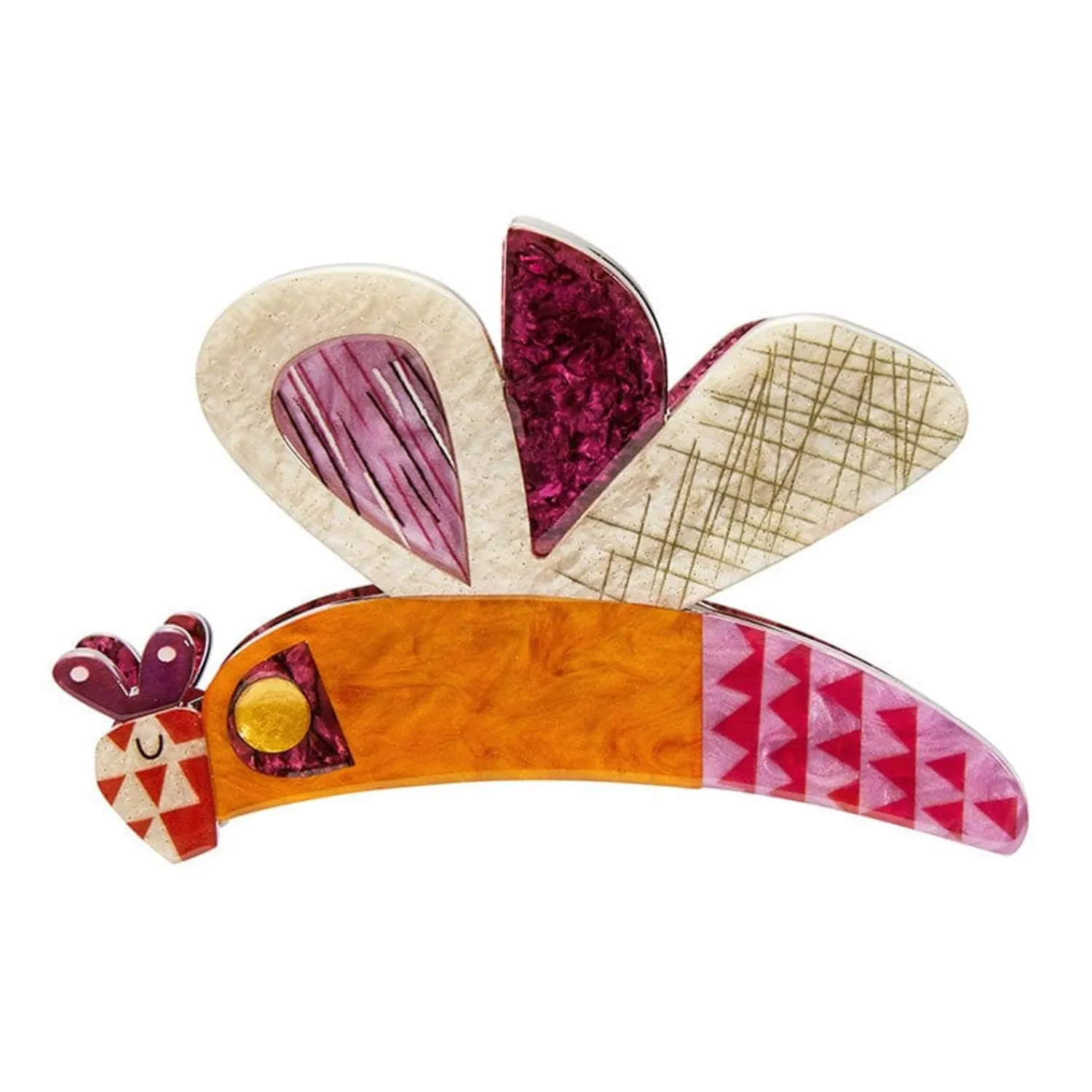 A Dragonfly Named Buzz Hair Clip Claw^Erstwilder New