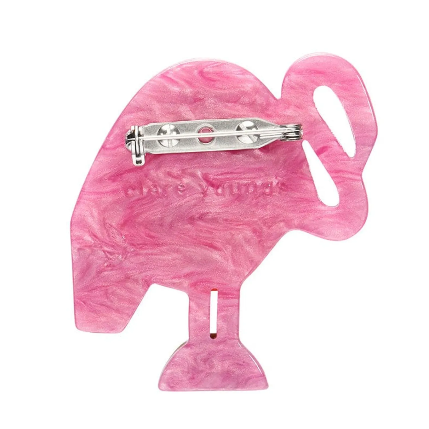 A Flamingo Named Honk Brooch^Erstwilder Clearance