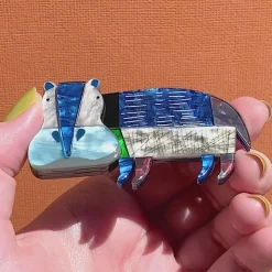 A Hippo Named Grunt Brooch^Erstwilder Outlet