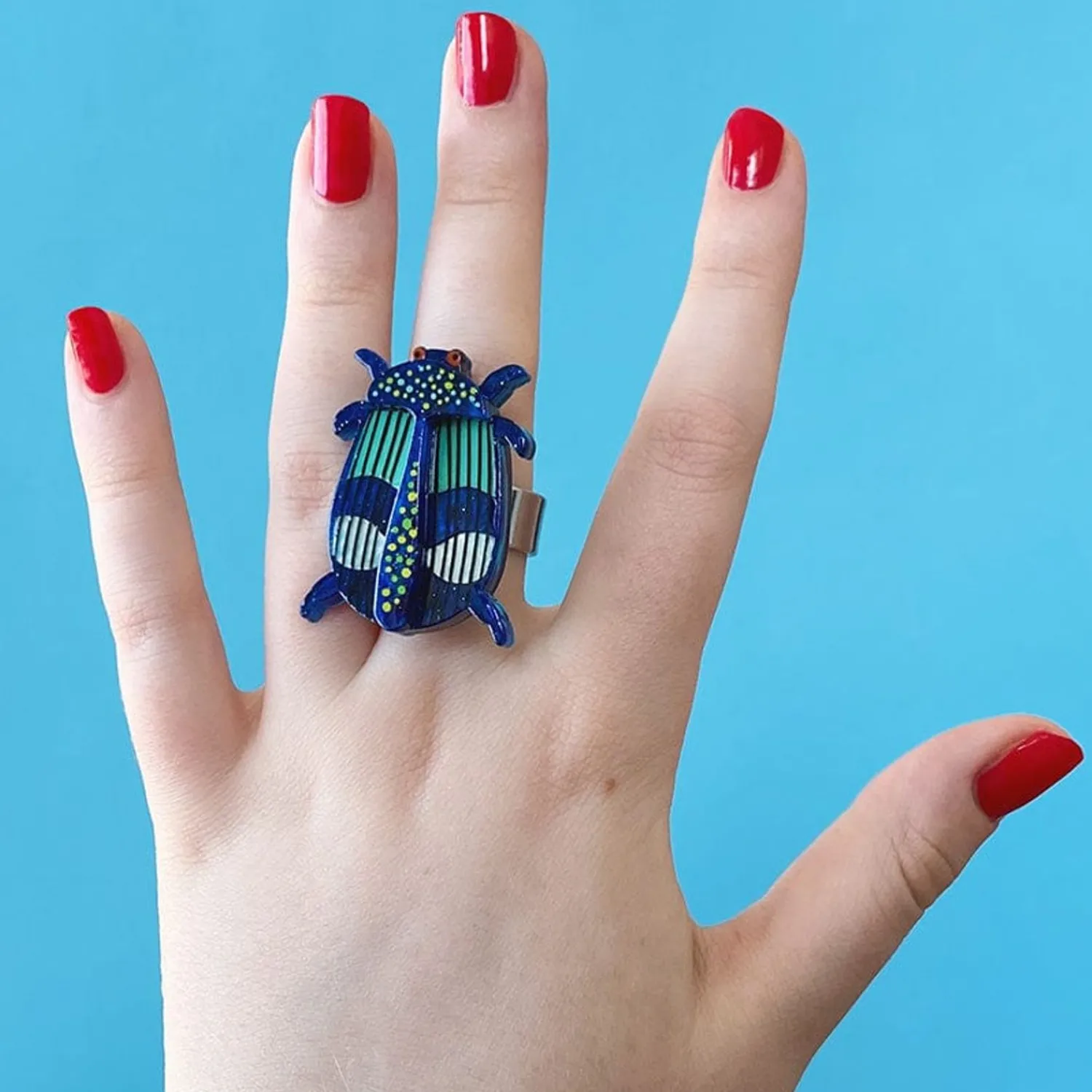 A Jewel Among Beetles Ring^Erstwilder Discount