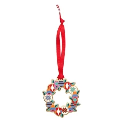 A Jolly Christmas Enamel Tree Ornament^Erstwilder Best