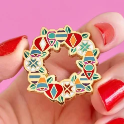 A Jolly Christmas Enamel Pin^Erstwilder Outlet