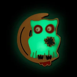A Most Ghostly Owl Enamel Pin^Erstwilder