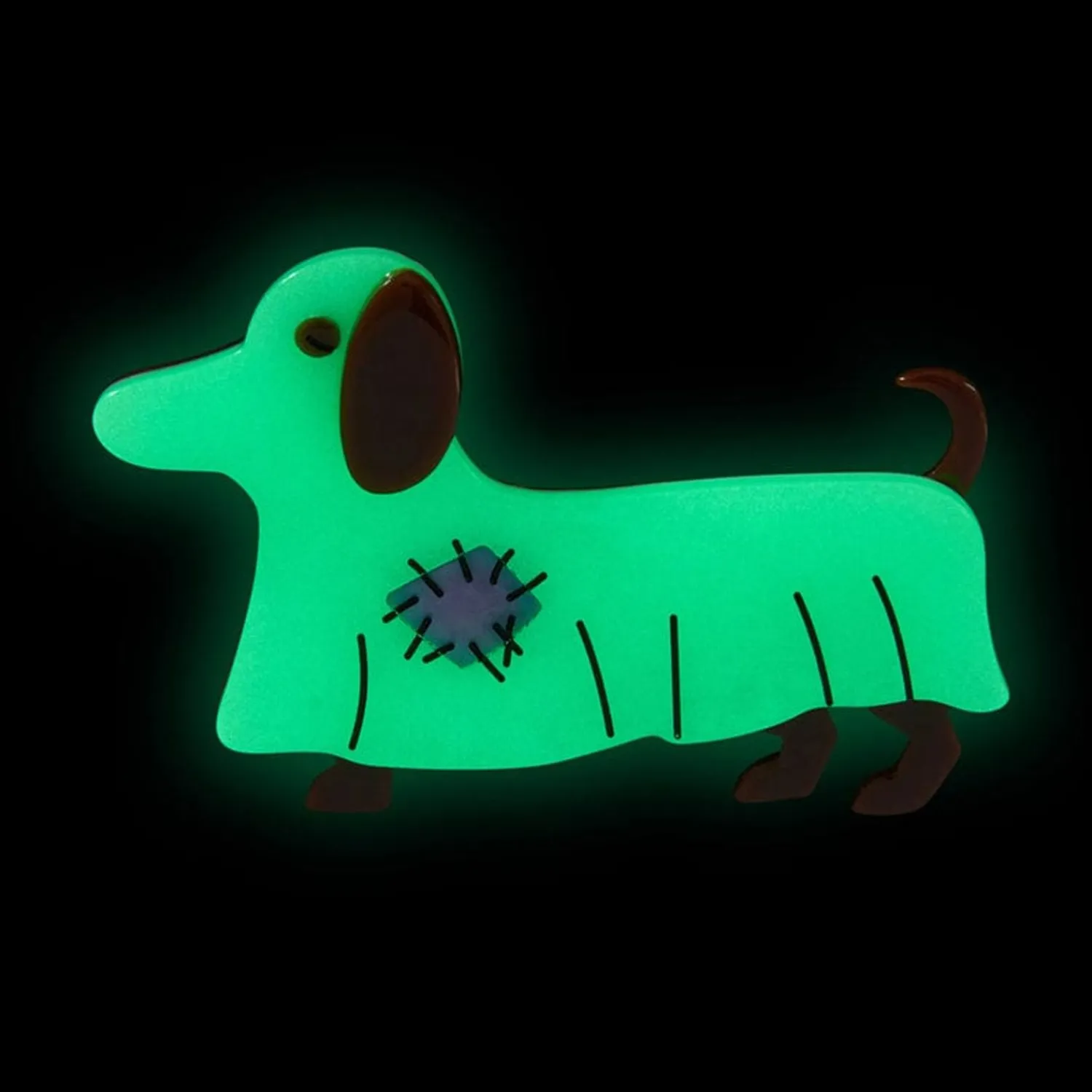 A Most Ghostly Pooch Brooch^Erstwilder Sale