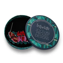 A Moth Amongst The Desert Peas Necklace^Erstwilder Hot