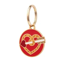 A Shot Through The Heart Enamel Pet Charm^Erstwilder