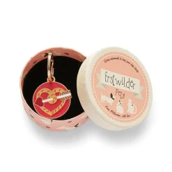 A Shot Through The Heart Enamel Pet Charm^Erstwilder