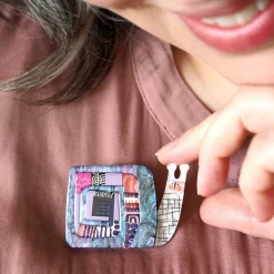 A Snail Named Whoosh Brooch^Erstwilder Clearance