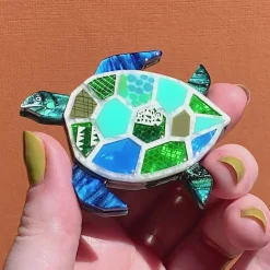 A Turtle Named Groan Brooch^Erstwilder Online