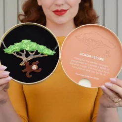 Acacia Escape Necklace And Mini Brooch Set^Erstwilder Best