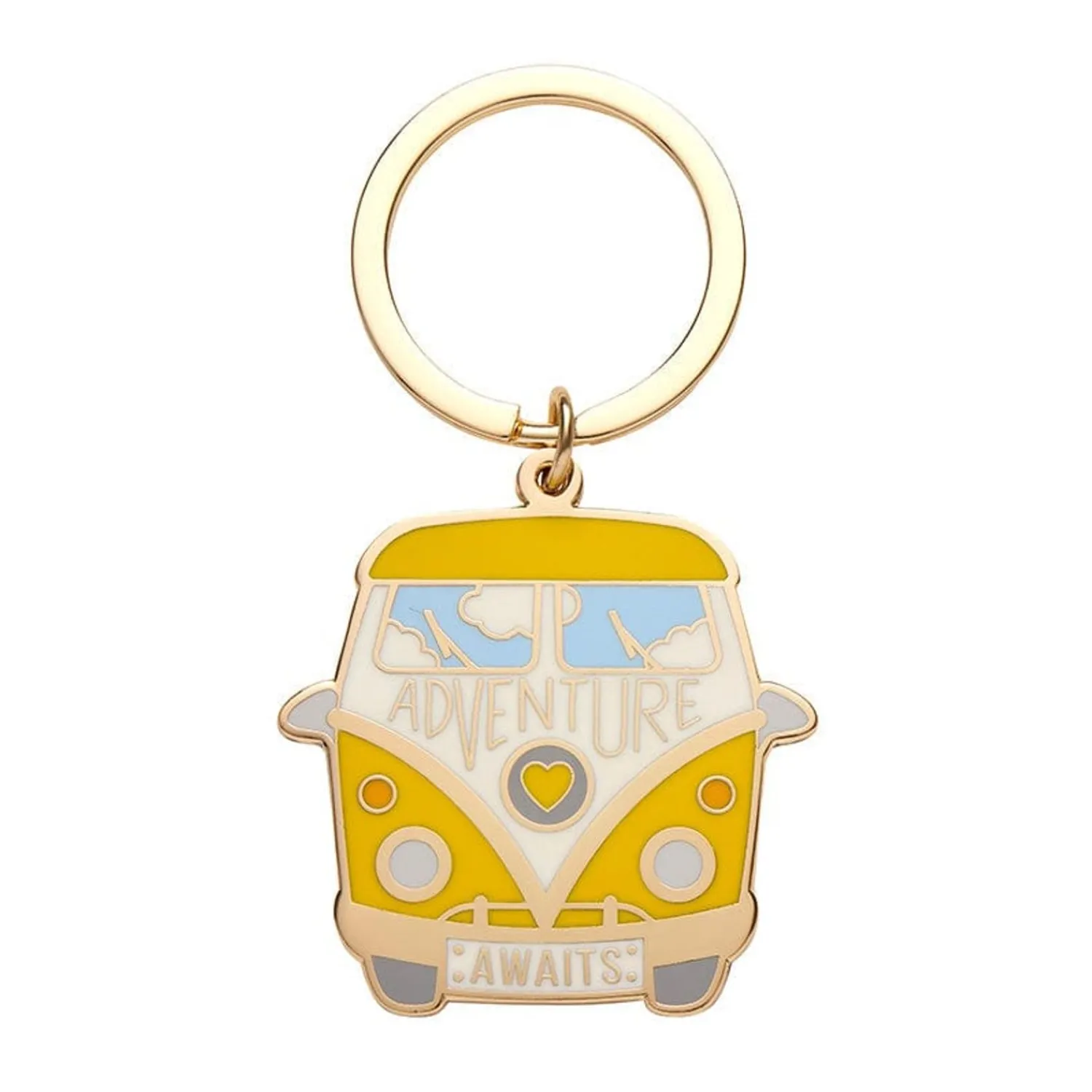 Adventure Awaits Enamel Key Charm^Erstwilder