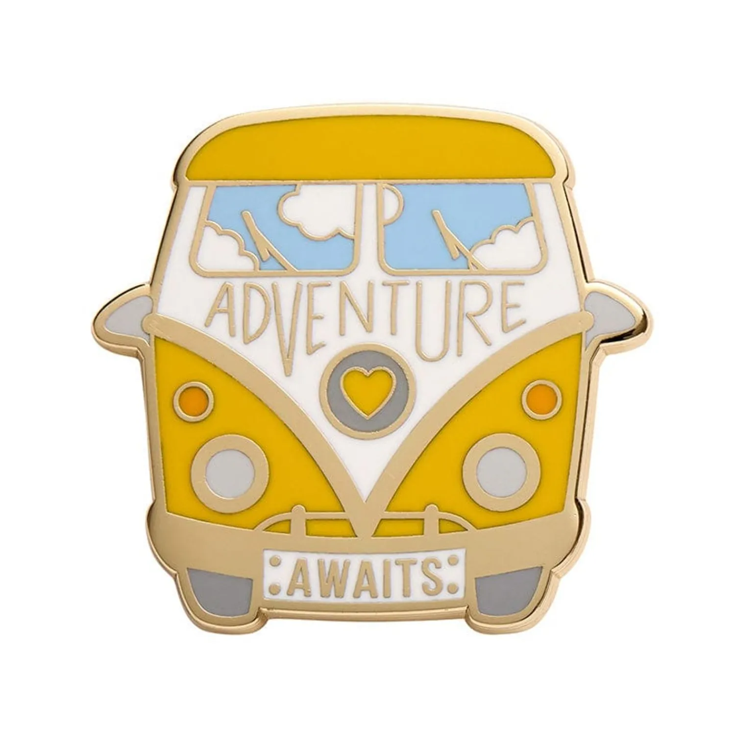 Adventure Awaits Enamel Pin^Erstwilder New