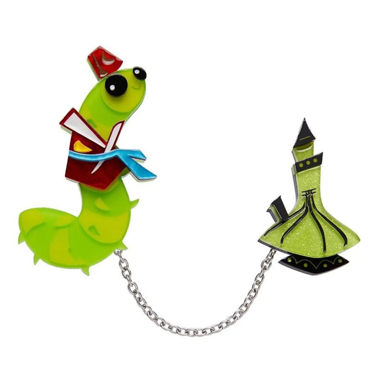 Advice From A Caterpillar Double Brooch^Erstwilder Hot