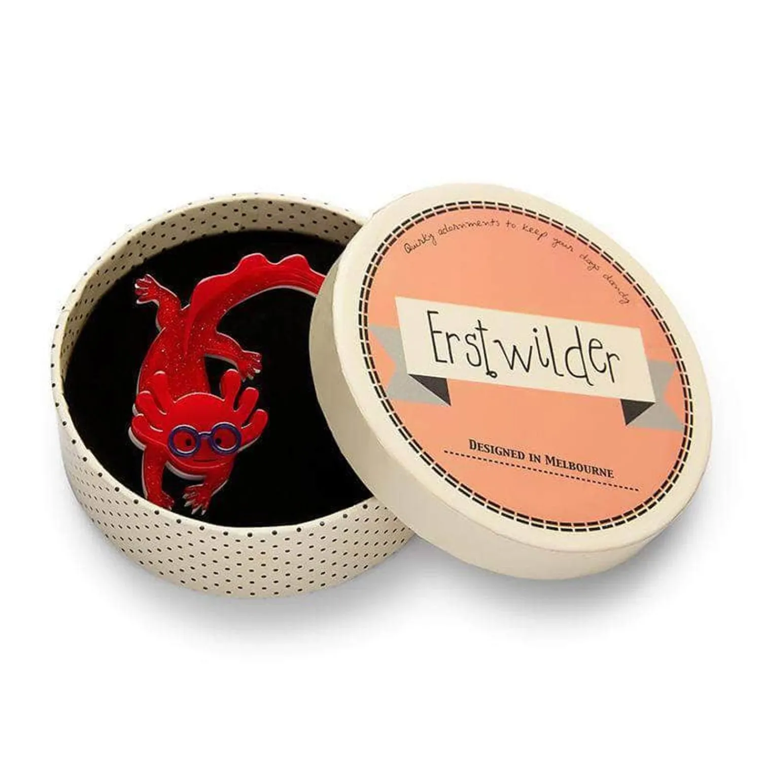 Alex The Axolotl Brooch^Erstwilder Online