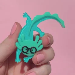 Alex The Axolotl Brooch^Erstwilder Hot