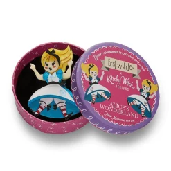 Alice Down The Rabbit Hole Brooch^Erstwilder Online