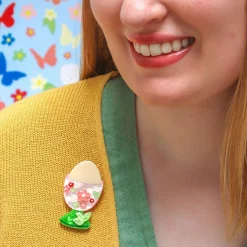 All Yolks Aside Brooch^Erstwilder Best
