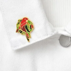 An Australian Christmas Bird Enamel Pin Pack - 5 Piece^Erstwilder Discount