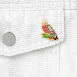 An Australian Christmas Bird Enamel Pin Pack - 5 Piece^Erstwilder Discount