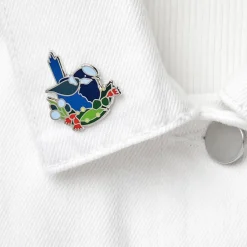 An Australian Christmas Bird Enamel Pin Pack - 5 Piece^Erstwilder Discount