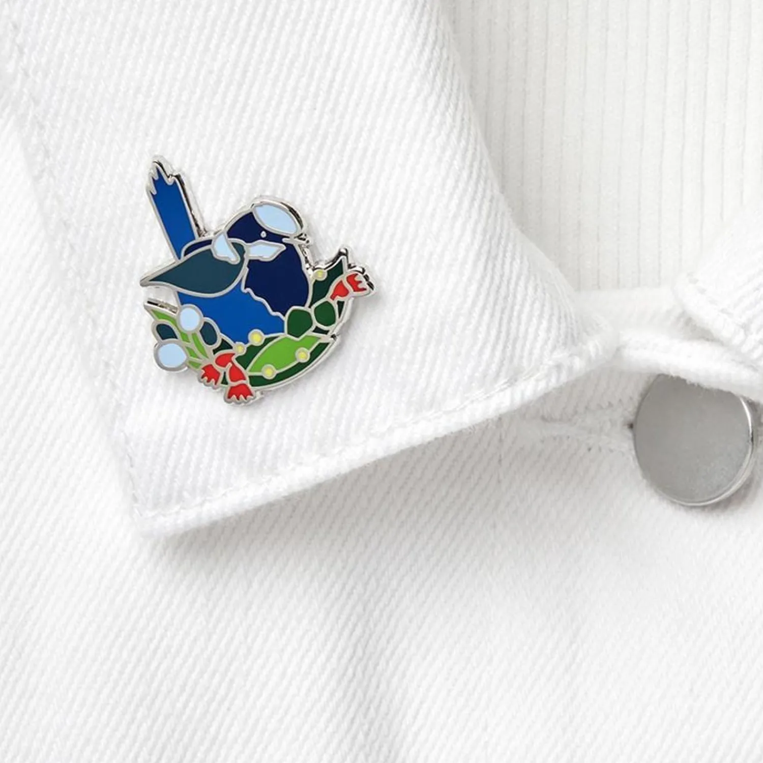 An Australian Christmas Bird Enamel Pin Pack - 5 Piece^Erstwilder Discount