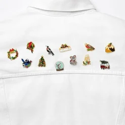 An Australian Christmas Complete Enamel Pin Pack - 12 Piece^Erstwilder Outlet