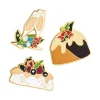 An Australian Christmas Food & Drink Enamel Pin Pack - 3 Piece^Erstwilder Hot