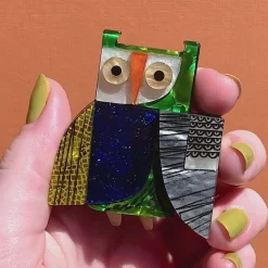 An Owl Named Hoot Brooch^Erstwilder