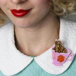 An-Tea-Chinus Mouse Brooch^Erstwilder New