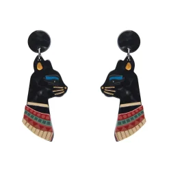 Bastet The Protector Drop Earrings^Erstwilder Online