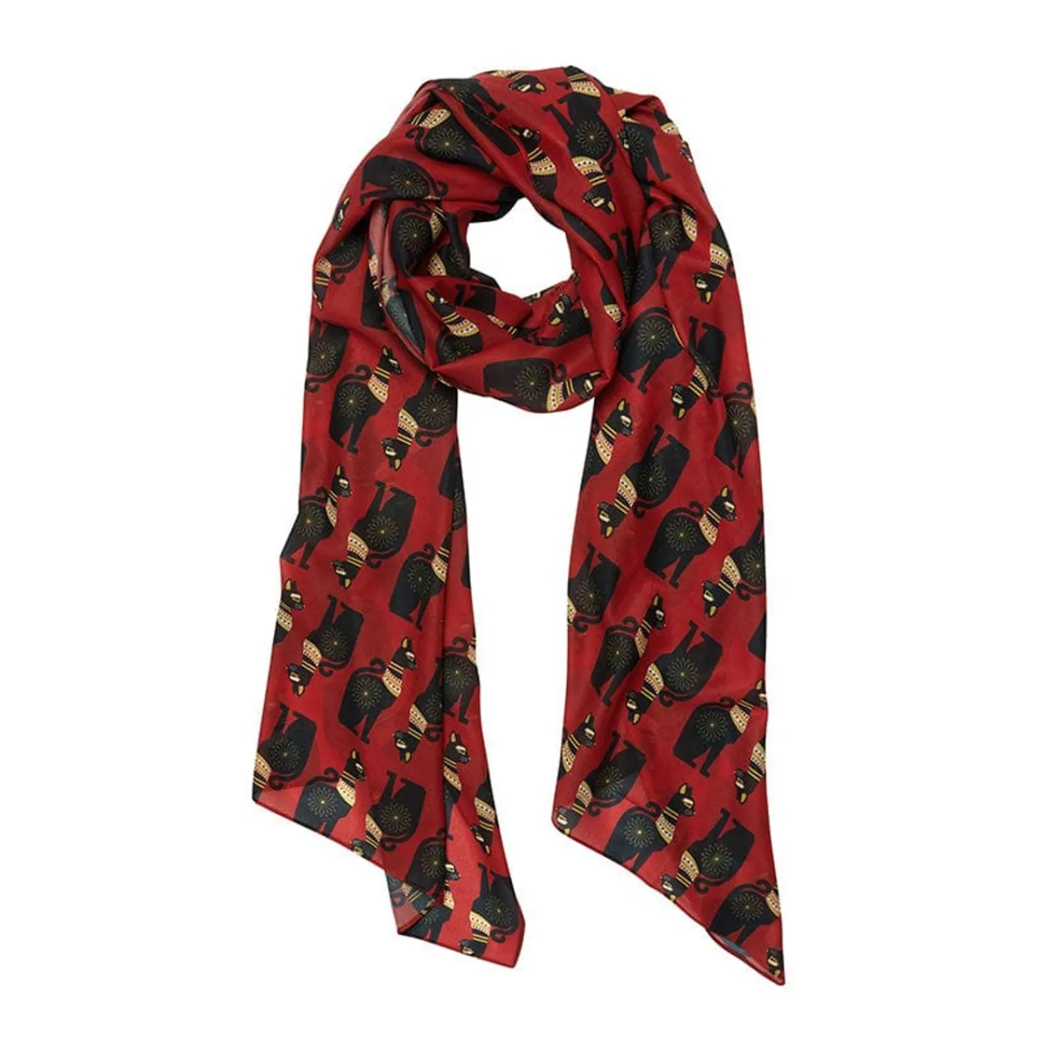Bastet The Protector Neck Scarf^Erstwilder