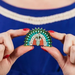 Be A Peacock Enamel Pin^Erstwilder Sale