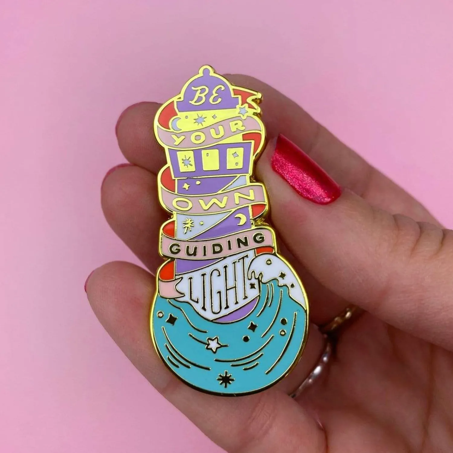 Be Your Own Guiding Light Enamel Pin^Erstwilder Outlet