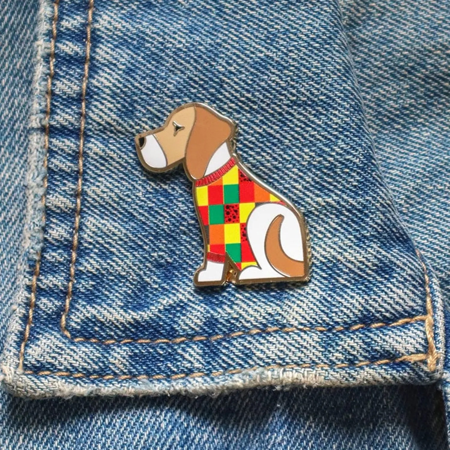 Beatrice Beagle Enamel Pin^Erstwilder New