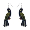 Bella The Black Cockatoo Drop Earrings^Erstwilder Sale
