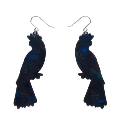 Bella The Black Cockatoo Drop Earrings^Erstwilder Sale