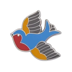 Betty Jo Sparrow Enamel Pin^Erstwilder Outlet