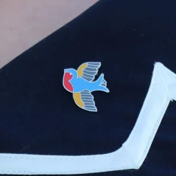 Betty Jo Sparrow Enamel Pin^Erstwilder Outlet