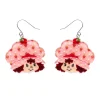 Big Adorable Strawberry Smile Drop Earrings^Erstwilder Hot