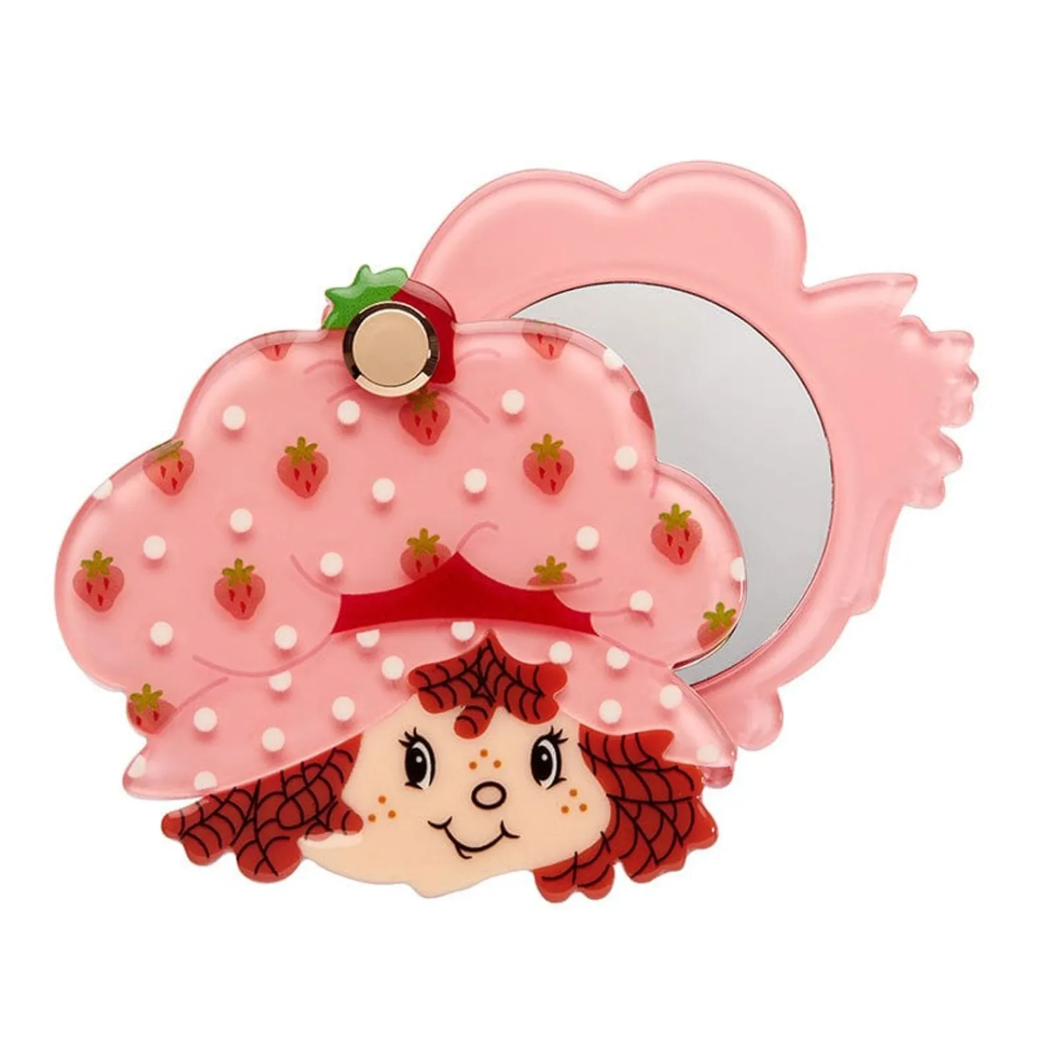 Big Adorable Strawberry Smile Mirror Compact^Erstwilder Clearance