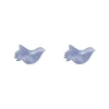Bird Ripple Resin Stud Earrings - Blue^Erstwilder Clearance