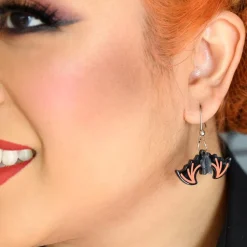 Bite Night Bat Earrings^Erstwilder New