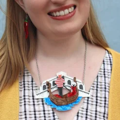 Canals Of Venice Necklace^Erstwilder New